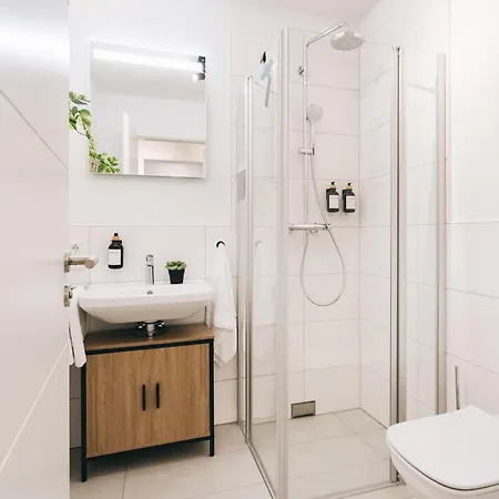 アパート Oasis - Wohnen In - Netflix - Tiefgarage - Dachterrasse *