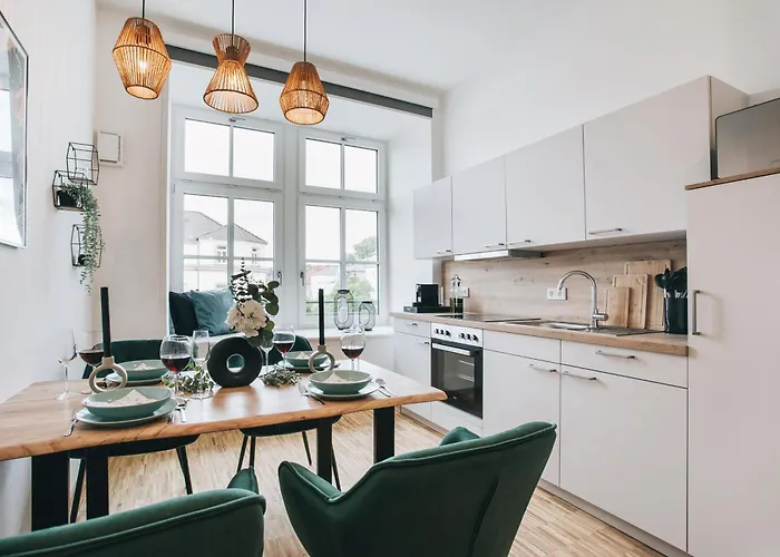Apartament Oasis - Wohnen In - Netflix - Tiefgarage - Dachterrasse Drezno